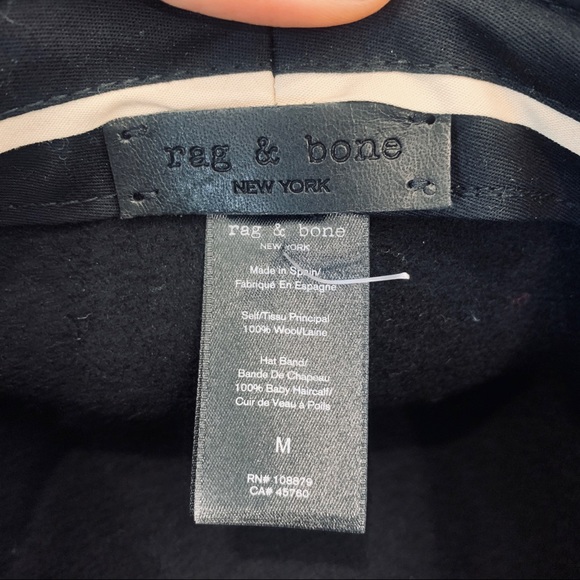 NWOT Rag and bone Leopard Band Hat